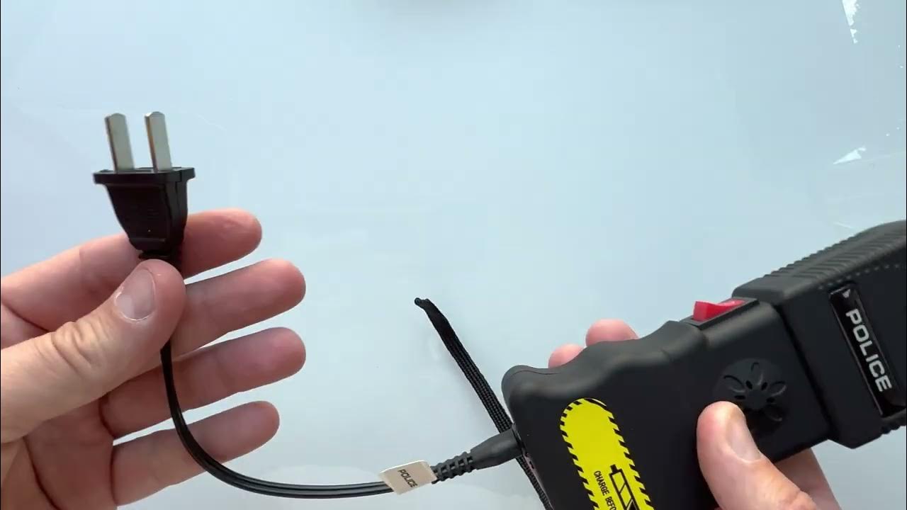 POLICE Stun Gun Taser Charger Charging Cord Universal First Most Stun