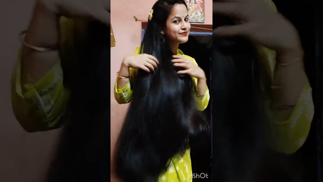 long hair combing