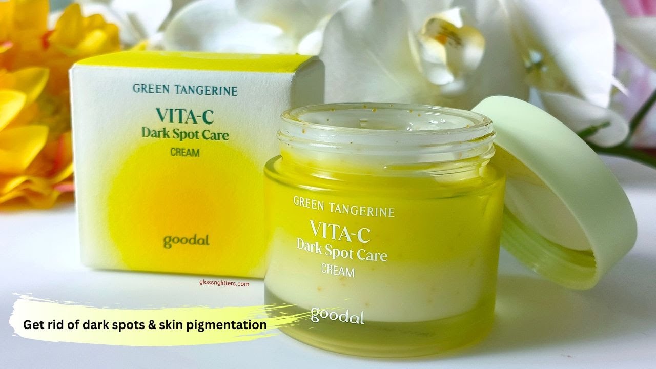 Goodal Green Tangerine Vita C Dark Spot Care Cream Review YouTube