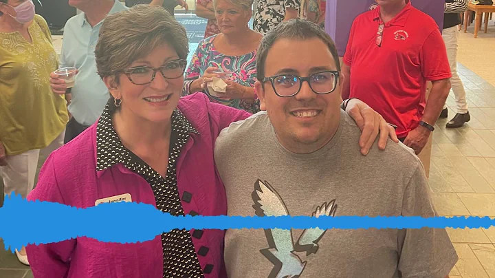 Dustin Soper with Jennifer Blome and Wendy Wiese o...