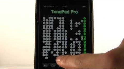 iPhone apps -TonePad Pro
