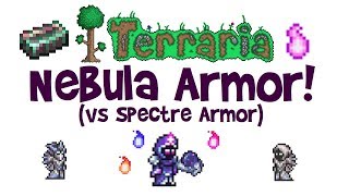 Terraria Nebula Armor! (vs Spectre Armor, Best Mage Set, How to Make/Craft)