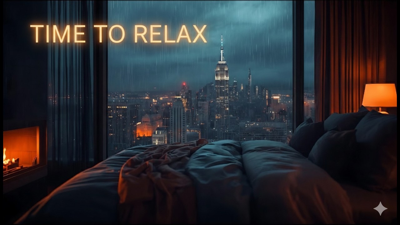 TIME TO RELAX RAINDROPS for sleep | CALM DOWN | SANTAI | MENENANGKAN DIRI