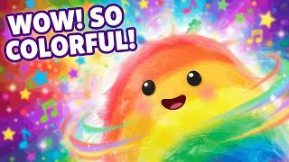 Earn Color Song for Kids 🌈 | Fun Educational Nursery Rhyme 🎶