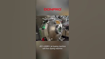 DONPRO JET TYPE SOFT FLOW DYEING MACHINE