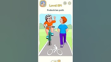 Dop 2 (Delete One Part) Level-891 pedestrian path  #viralvideo #shorts @MrRocky_Gaming