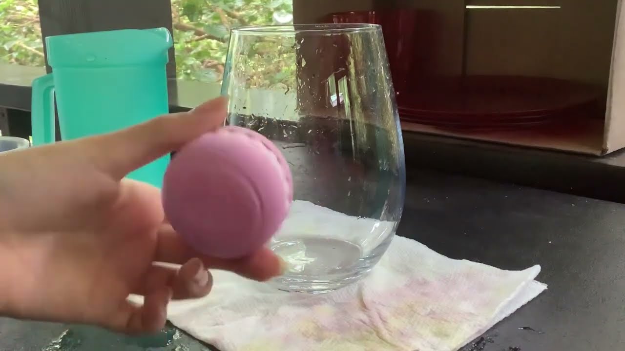 Bath bomb testing!￼
