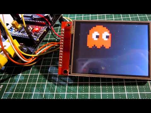 豊四季 Tiny BASIC for Arduino STM32 でカラー液晶表示のデモ
