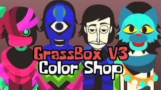 Incredibox Grassbox V3 : Color Shop | Incredibox Mod