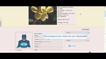 How to set up the Flickr widget