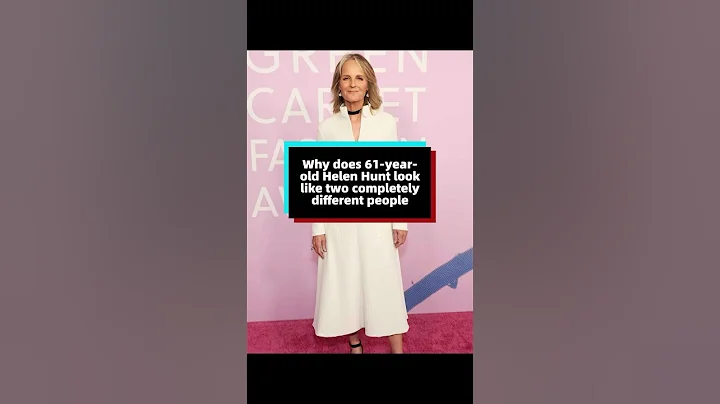 Why does 61-year-old Helen Hunt look like two completely different people #usa