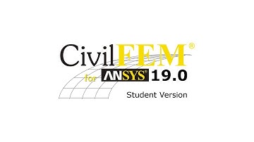 Installation of CivilFEM for ANSYS 19.0/19.1 Student (for free)