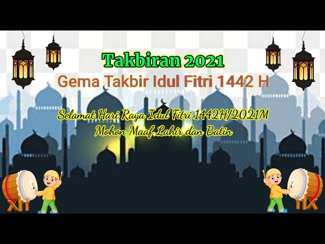 Bedug Takbiran Karaoke 1442H/2021M Lengkap Dengan Teks dan Tanpa Vokal class=