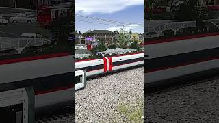 train in the car park #train #shorts #railways