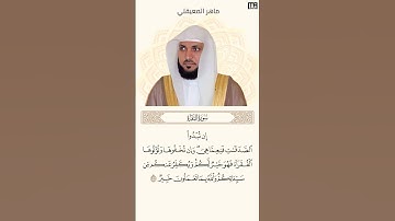 ماهر المعيقلي سورة البقرة آية 271 (كل يوم آية) | Mahmoud Okasha