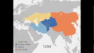 Growth of the Mongol Empire, 1206-1294 ✔