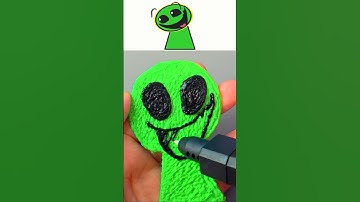 I made a Fire In The Hole ddakji from Incredibox Sprunki‪‪ @mooolbit  with 3d pen