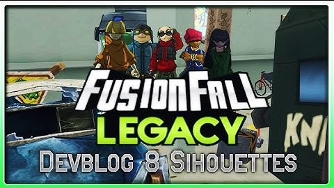 Fusionfall Legacy Devblog 8 Character Silhouettes Speculation