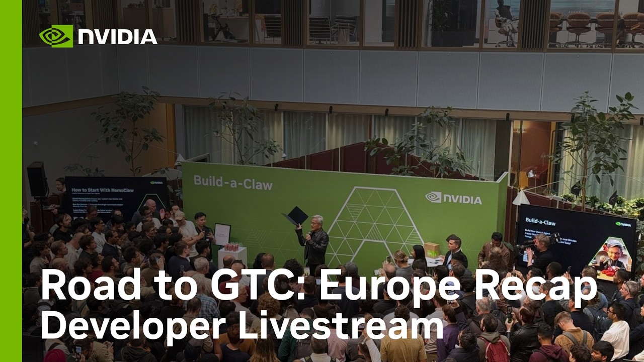 Road to GTC Berlin: Europe’s AI Builders in the Spotlight thumbnail