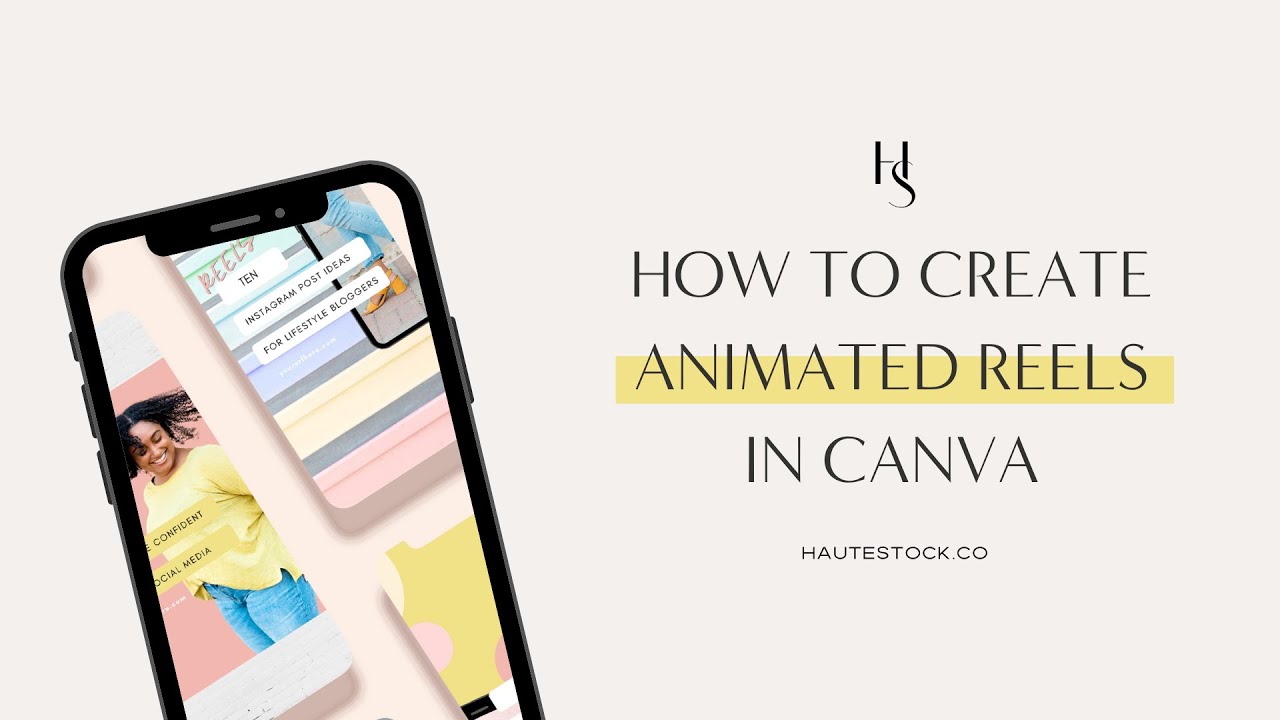 How to Create Animated Instagram Reels In Canva