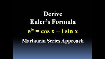 Derive Euler
