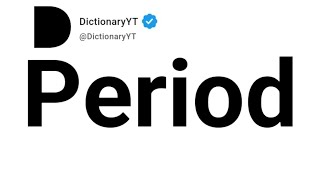 Period Antonyms | Opposite Words 
