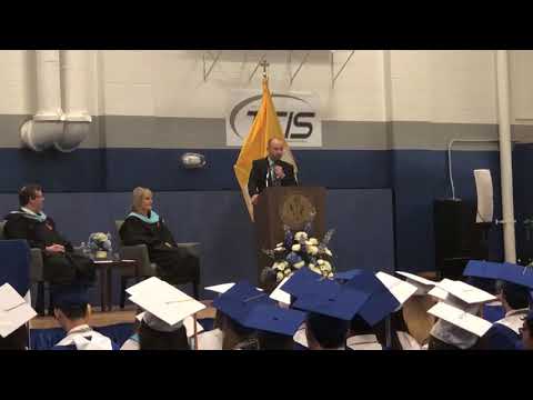 Murr From Impractical Jokers Speech at Peninsula Catholic High School Graduation 2018