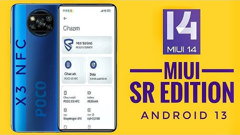 MIUI SR 14.0.23.1.9 Edition For Poco X3 NFC Android 13 A Port Rom With Huge Customisation
