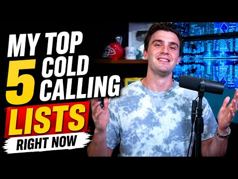 My Top 5 Cold Calling Lists Right Now