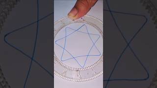 A simple spirograph drawing 👍🏻👍🏻#spirograph #art #shorts #creativepassion