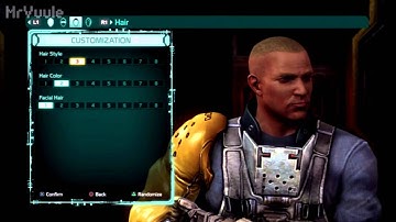 Defiance (PS3 BETA) - Human Male character customization.