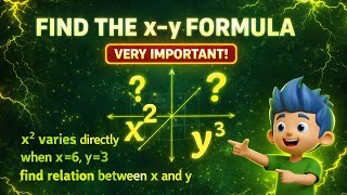 Direct Variation Formula Trick: How to Relate x² and y³ Easily