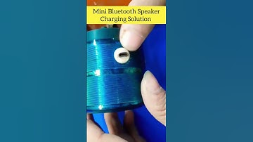 Mini Bluetooth Speaker Charging Problem Solution