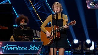 Vignette de la vidéo "Maddie Poppe Sings Original Song for Her Hollywood Week Solo Song - American Idol 2018 on ABC"