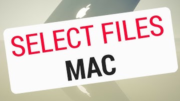 How to select multiple files MAC?