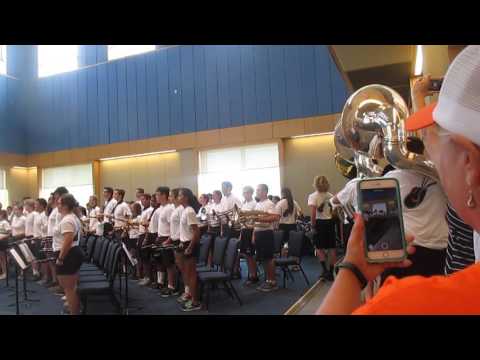 UVA 2017 the band walks in MVI 1004