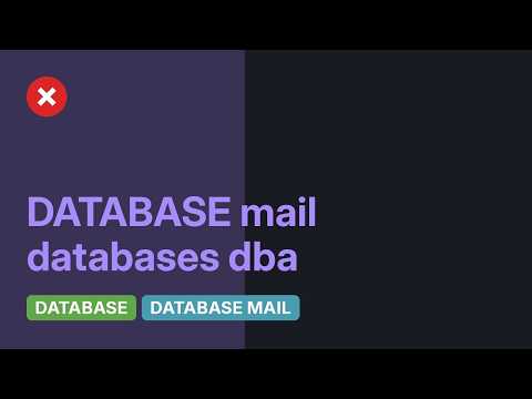 Databases: Use SQL Server Database Mail with Amazon SNS