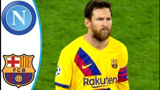 Barcelona vs napoli all goals and highlights champions league 1-1 2020