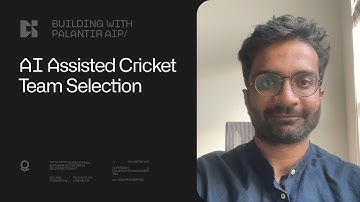 Palantir AIP를 활용한 AI 지원 크리켓팀 선발