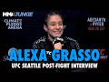 Alexa Grasso chasing 4th fight vs. Valentina Shevchenko after Maycee Barber finish | UFC Seattle
