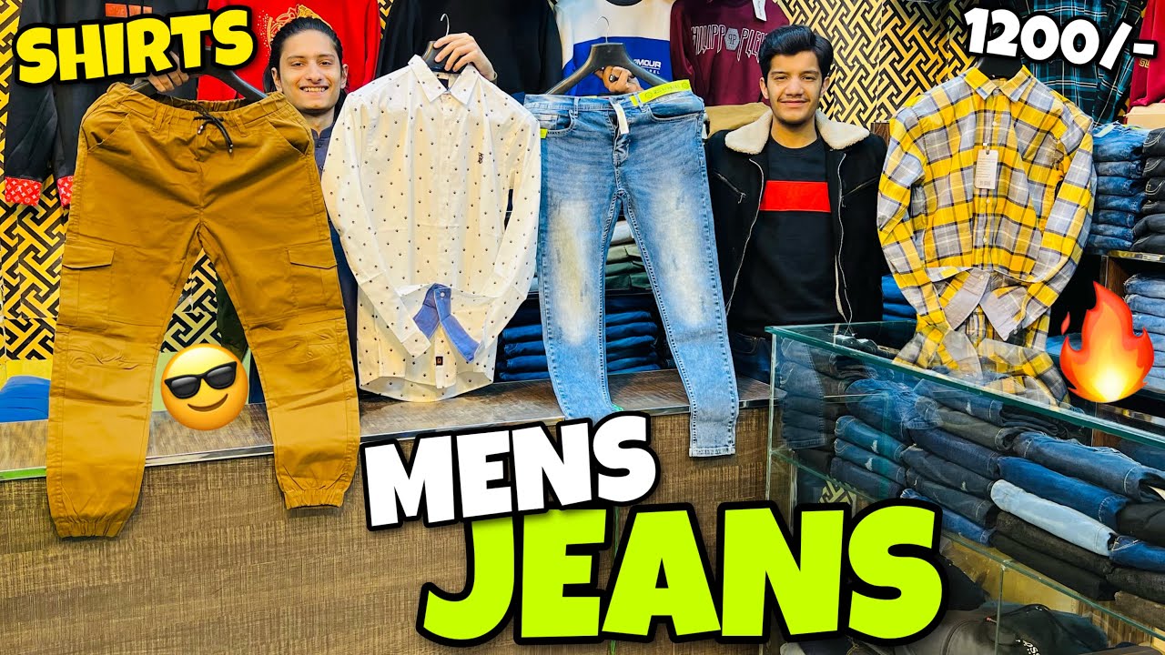 Mens Branded Jeans & Shirts Mens Jeans Market In Rawalpindi Jeans For Mens 6 Pocket