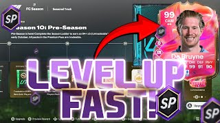 HOW to LEVEL UP FAST in The SEASON 10 SEASON PASS! FC 25