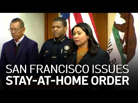 [RAW VIDEO] San Francisco Mayor Addresses Stay-at-Home Order