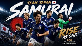 ♫ JAPAN THE RISING SAMURAI / 日本 立ち上がる侍 | World Cup 26 Song