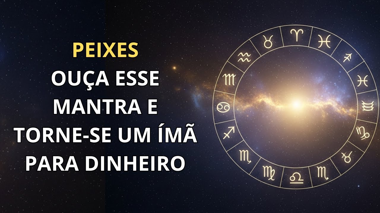 PEIXES | OUÇA ESSE MANTRA E TORNE-SE UM ÍMÃ PARA DINHEIRO