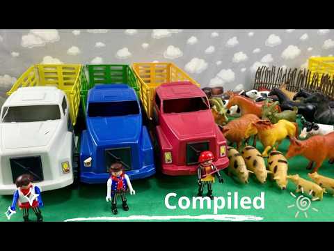 COMPILATION OF FARM TOY VIDEOS / COMPILADO COM VIDEOS DE BRINQUEDOS DE FAZENDA