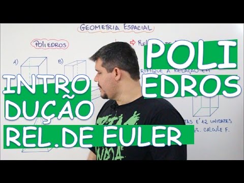 POLIEDROS: CONCEITOS INICIAIS E RELAÇÃO DE EULER (AULA 1/16)