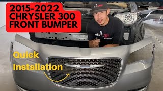 2015-2022 Chrysler Front Bumper Quickest Installation Video - ReveMoto.com