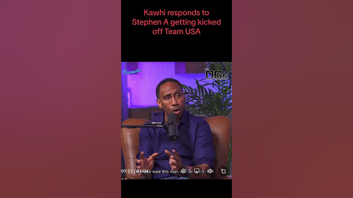 Kawhi Leonard Responds To Stephen A Smith!