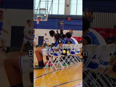 He got hit w a stray pass😭 #viral #trending #funny #basketball #fyp